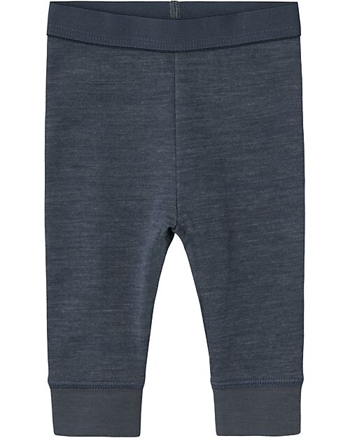 Name it Tights - Ombre Blue - Merino Wool and Silk Trousers