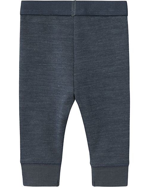 Name it Tights - Ombre Blue - Merino Wool and Silk Trousers