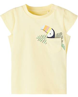Name it Toucan T-Shirt - Yellow - Organic Cotton T-shirts