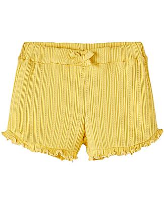 Name it Volant Shorts - Misted Yellow - 100% Organic Cotton Shorts
