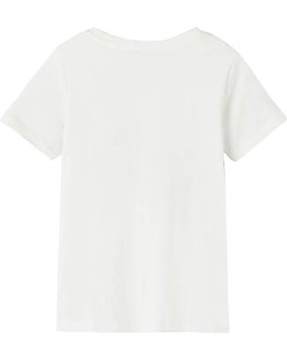 Name it Wild Friend Print T-Shirt - White - 100% Cotton T-shirts