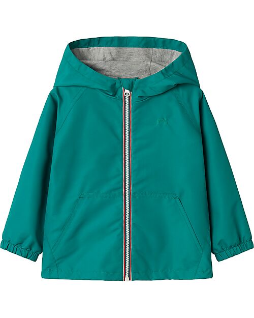 Name it Windproof Jacket with Zip - Green - Side Pockets Jackets