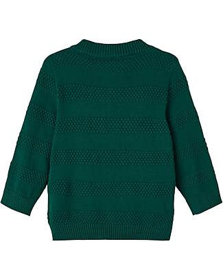Name it Zip Up Sweater - Forest Biome - 100% Organic Cotton Jumpers