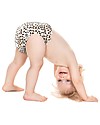 Nappynat Biodegradable Disposable Diapers Leopard Print, Size Junior 5+, 16 pieces - 18-30 Kg Eco Nappies