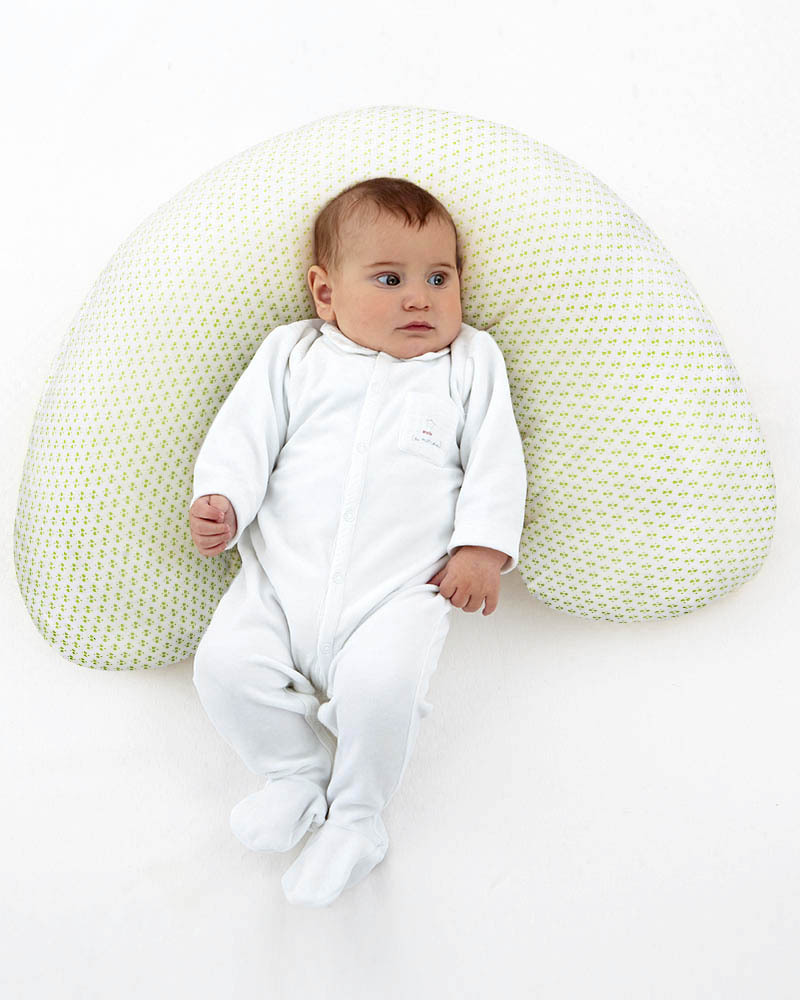 Nati Naturali Breastfeeding Pillow Case Hearts 100 Organic