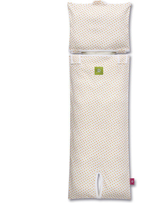 Nati Naturali Children’s Car Seat Mattress Cover (9-18kg) - Orange flowers - 100% Organic Cotton! Car Seat Accessories
