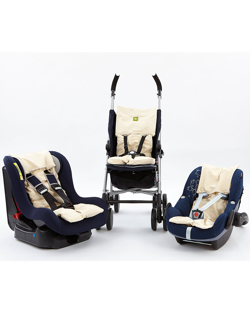 Nati Naturali Infant Car Seat Mattress Barley Husk Padding