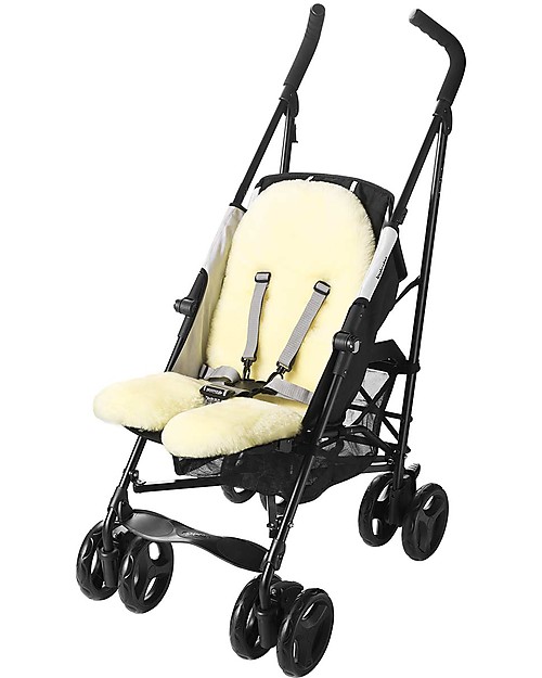 Nati Naturali Soft Lamb Fleece backrest for the Stroller Accessories