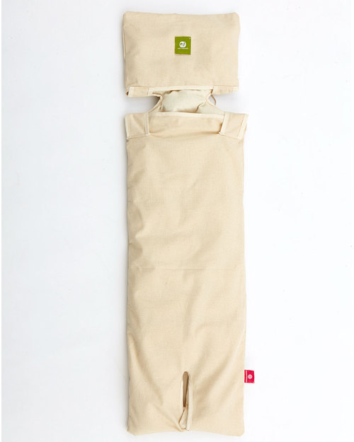 Nati Naturali Stroller Mattress - Barley Husk Padding - Removable 100% Natural Cotton Lining Mattresses and Baby-nest