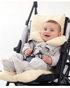 Nati Naturali Stroller Mattress - Barley Husk Padding - Removable 100% Natural Cotton Lining Mattresses and Baby-nest