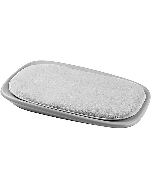 Nattou Care Changing Mat Cushion - Grey - Cotton Changing Mats Accessories