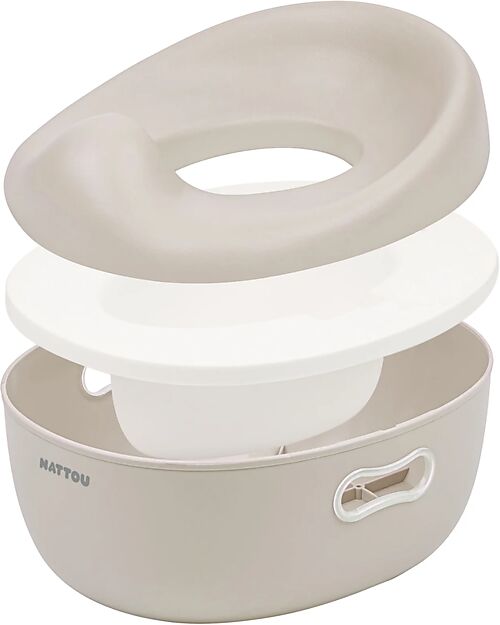 Nattou Care Potty - 3 in 1 - Beige Potties