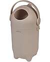 Nattou Dropy Diaper Bin - Odor-Free Diaper Disposal - Taupe Baby Wipes
