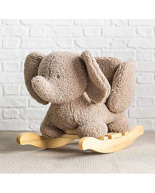 Nattou Elephant Rocking Toy - +10 months Rides On