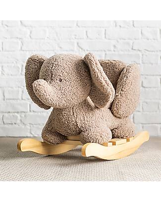 Nattou Elephant Rocking Toy - +10 months Rides On