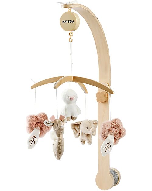 Nattou FanFan Wooden Musical Mobile Mobiles