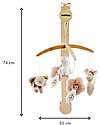 Nattou FanFan Wooden Musical Mobile Mobiles