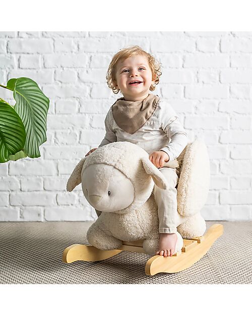 Nattou Sheep Rocking Toy - +10 months Rides On