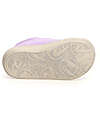 Naturino Cocoon Velcro Canvas Shoes - Lilac - Soft Rubber Sole - Suitable for First Steps Sneakers
