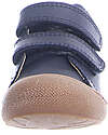 Naturino Cocoon VL Leather Shoes - Navy Blue - Soft Rubber Sole Sneakers