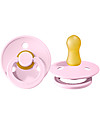 Nibbling Set Universal Dummy Clip Royal Pink + Bibs Colour Pacifier Baby PInk Dummies & Soothers