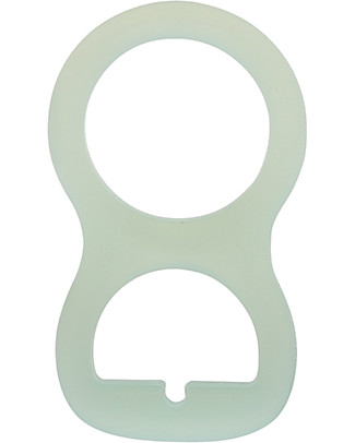 Nibbling Universal Dummy Adapter Mint - For Flat or Button Style Dummies Dummies & Soothers