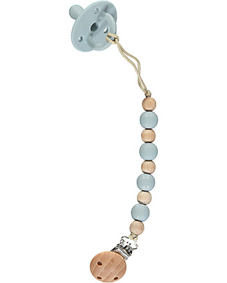 Nibbling Universal Dummy Clip - Earth Sky - Eco and Natural! Dummies & Soothers