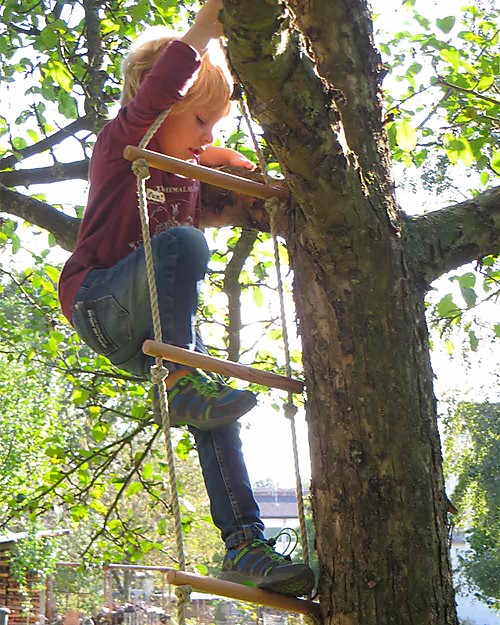 NICToys Rope Ladder - 200cm - FSC Wood Outdoor Games and Toys_