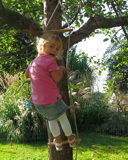NICToys Rope Ladder - 200cm - FSC Wood Outdoor Games and Toys_