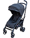 Nikidom OUTLET Dual Drive Jet Black Stroller - Double Handlebar - Showroom Sample Lights Strollers