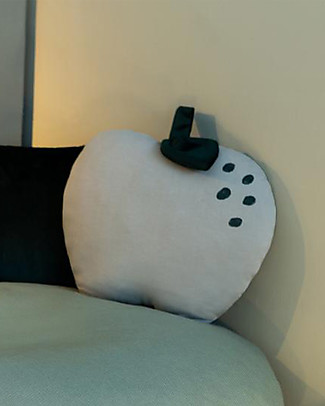 Nobodinoz Apple Cushion - 28x32 cm - Eco-friendly Cushions