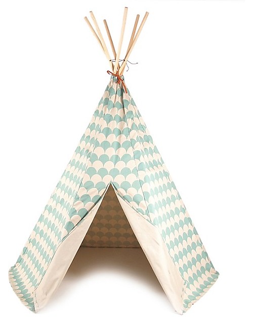 Nobodinoz Nevada Teepee - Fawn - Organic Cotton and Wood unisex