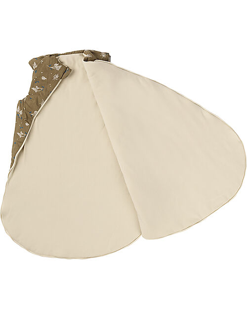 Nobodinoz Cocoon Honeycomb Sleeping Bag 0-6 Months - TOG 2 - Brown lilac - Oeko-Tex Organic Cotton Sleeping Bags