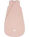 Nobodinoz Cocoon Honeycomb Sleeping Bag 6-18Months - TOG 2 - Misty Pink - Oeko-Tex Organic Cotton Sleeping Bags