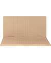 Nobodinoz Eco- Play Mat - Taupe Grid - Foldable - 100x100 cm Padded Playmats