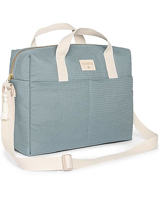 Nobodinoz Gala Waterproof Stroller Bag - Stone Blue Diaper Changing Bags & Accessories