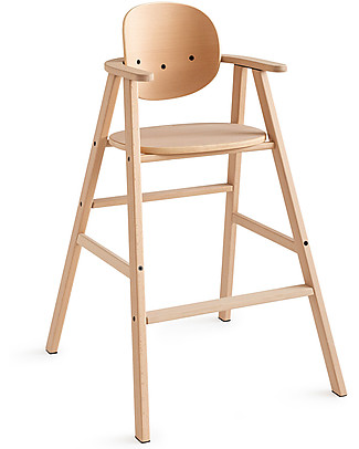 Nobodinoz Growing Green High Chair - from 3 months to 6 years - European Wood High Chairs