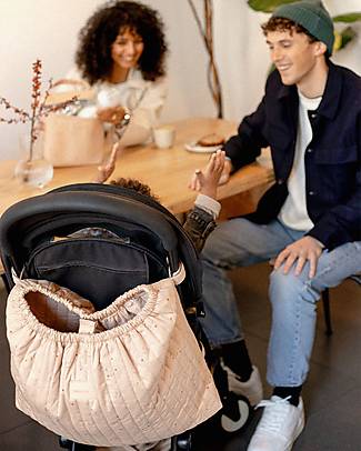 Nobodinoz Hyde Park Storage Stroller Bag - 50x42x10 - Willow Dune Organize and Bags