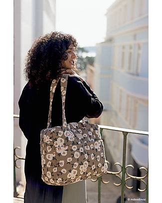 Nobodinoz Hyde Park Waterproof Stroller Bag - 38x33x16 cm - Camellia Organize and Bags