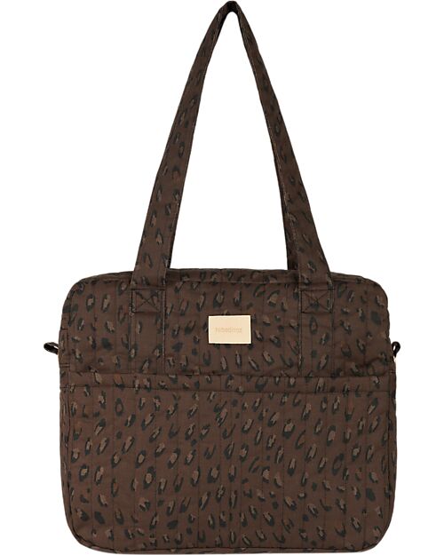 Nobodinoz Hyde Park Waterproof Stroller Bag - 38x33x16 cm - Leonie Brown Organize and Bags