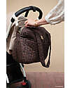 Nobodinoz Hyde Park Waterproof Stroller Bag - 38x33x16 cm - Leonie Brown Organize and Bags