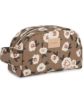 Nobodinoz Hyde Park Waterproof Vanity Case - 26x15x10 cm - Camellia Organize and Bags