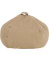 Nobodinoz Landscape Quilted Beanbag - Sesame - Diameter 65 x 35 cm Pouf
