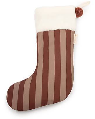 Nobodinoz Majestic Xmas Stocking - Multicolor - 30x46cm - Organic Cotton Christmas Decorations
