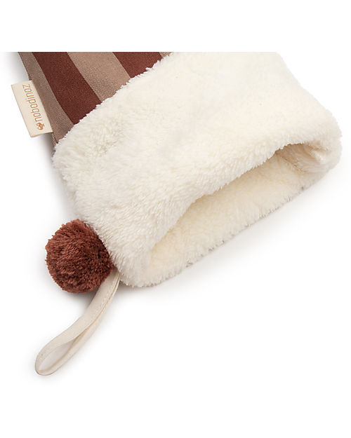 Nobodinoz Majestic Xmas Stocking - Multicolor - 30x46cm - Organic Cotton Christmas Decorations