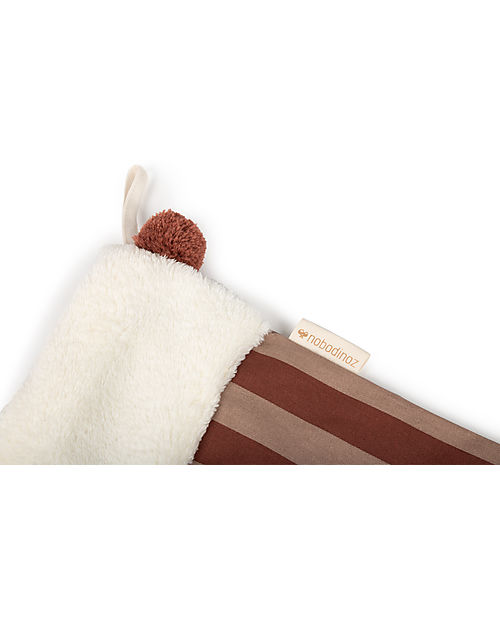 Nobodinoz Majestic Xmas Stocking - Multicolor - 30x46cm - Organic Cotton Christmas Decorations