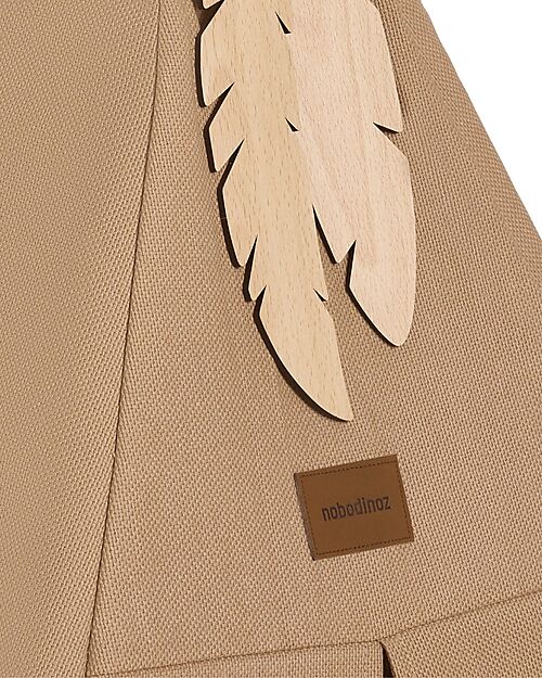 Nobodinoz Nevada Teepee - Fawn - Organic Cotton and Wood Tepees & Tents