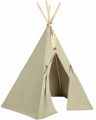 Nobodinoz Nevada Teepee - Fawn - Organic Cotton and Wood unisex (bambini)