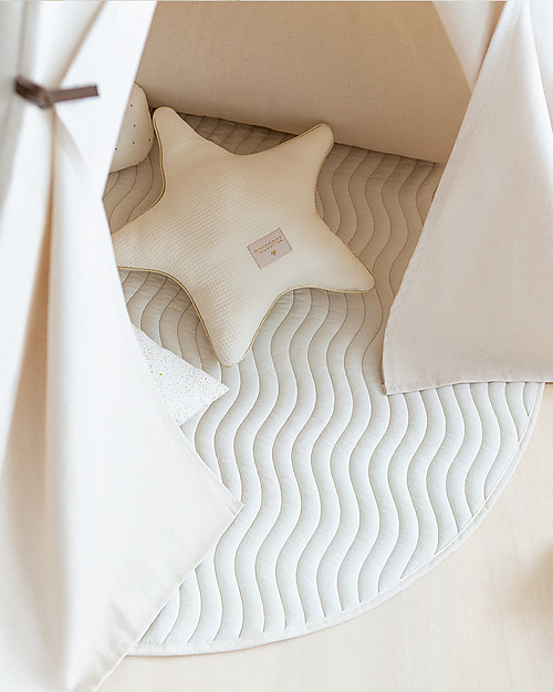 Nobodinoz Nevada Teepee - Natural - Organic cotton and wood Tepees & Tents