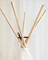 Nobodinoz Nevada Teepee - Natural - Organic cotton and wood Tepees & Tents